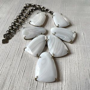 Kendra Scott Harlow in White Banded Agate